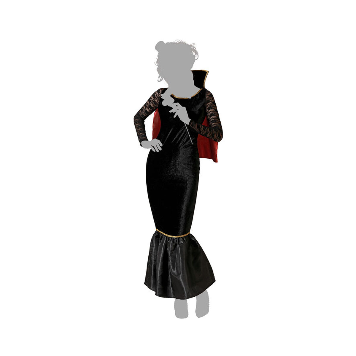Disfraz para Adultos Vampiresa M/L